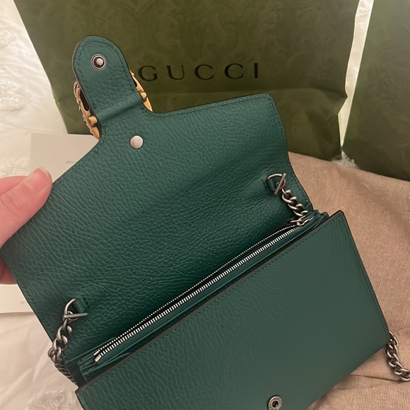 Gucci Dionysus mini leather chain wallet, authentic, proof of purchase available - Picture 6 of 8